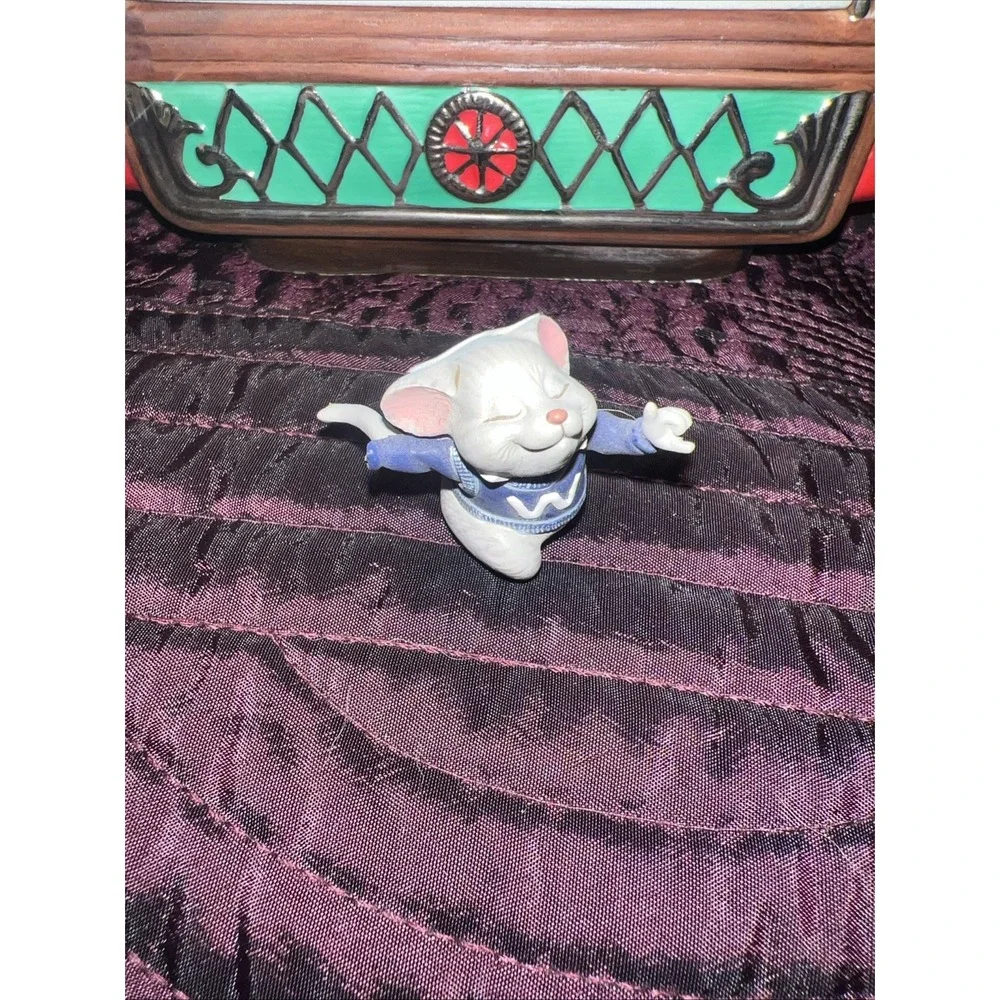 Franklin Mint Jukebox Jamboree Vintage Rock Around The Clock Musical‎ Mice Work